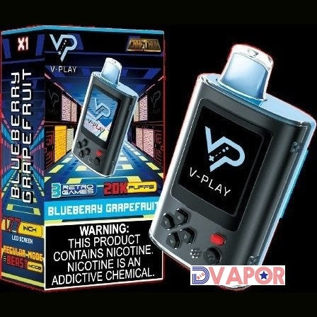 Craftbox V-Play 20K Disposable Vape with Built in Gaming System 25mL