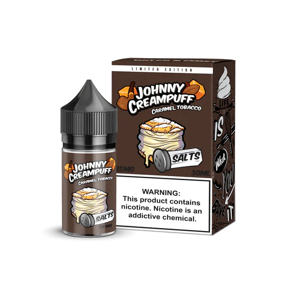 Caramel Tobacco SALT - Johnny Creampuff - 30mL