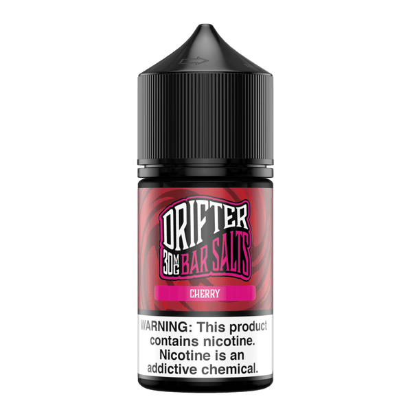 Cherry SALT Drifter E-Liquid 30mL bottle with cherry flavor and salt nicotine for vaping.