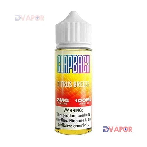 clapback eliquid saveur vape 100ml flavor