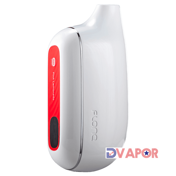 Flonq Max Smart 10,000K disposable vape device on clearance, featuring sleek design and bright LED indicator.