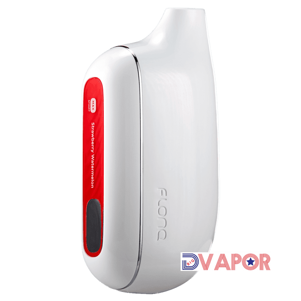 Flonq Max Smart disposable vape device with 10,000K color temperature, non-refundable, shown in a sleek design.