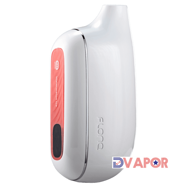 Flonq Max Smart 10,000K disposable vape in black with sleek design, non-refundable, for easy use and portability