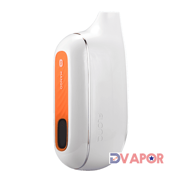 Flonq Max Smart 10,000K disposable vape device, black color with sleek design, non-refundable, high-capacity vape product.