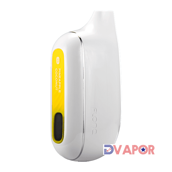 Flonq Max Smart 10,000K disposable vape pen, non-refundable, with sleek design and bright color, suitable for vaping enthusiasts.
