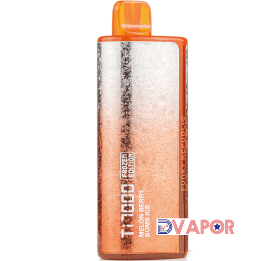 Funky Republic Ti7000 disposable vape in colorful design, sleek portable device for on-the-go vaping.