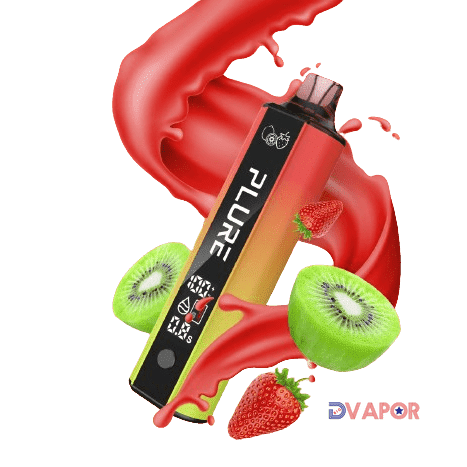 Plure disposable vape bar with 8000 puffs, non-refundable clearance product, featuring sleek design and easy-to-use vape device.