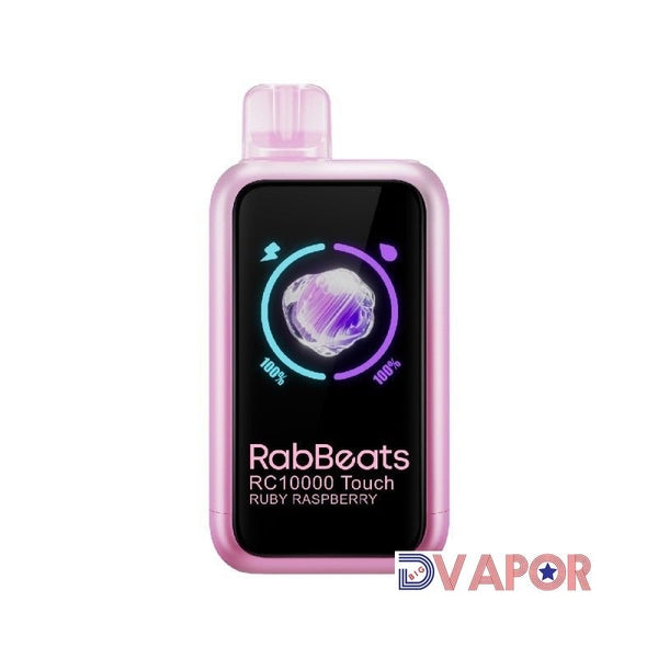 EB Design Rab Beats RC10000 Touch Disposable Vape, sleek design and compact size, ready for use.