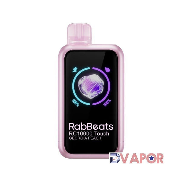 EB Design Rab Beats RC10000 Touch disposable vape with sleek design and touch activation, perfect for on-the-go vaping.