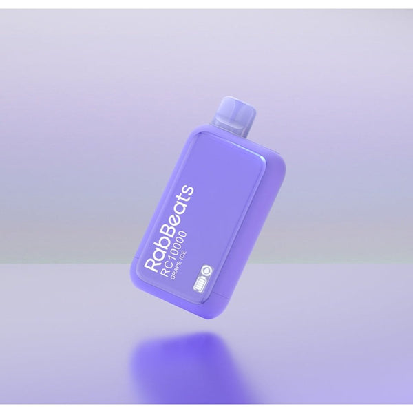 Lost Mary RabBeats RC10000 disposable vape with 10,000 puffs, sleek design, and non-refundable packaging.