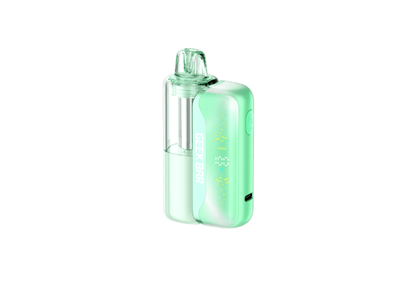 Geek Bar Mate 60K disposable vape kit with sleek design and colorful branding, shown in the image.