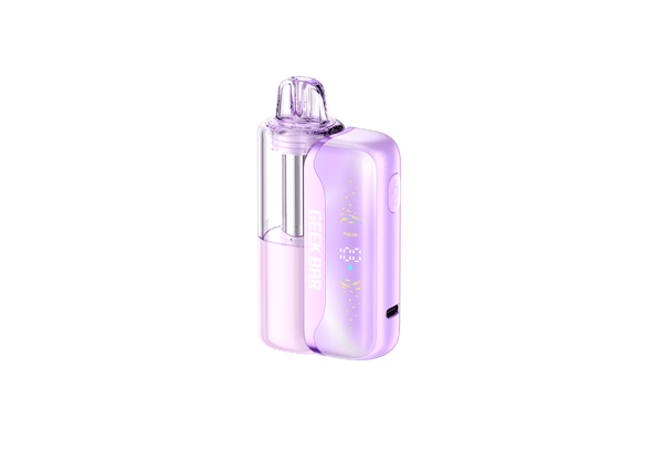 Geek Bar Mate 60K disposable vape kit with sleek design and colorful packaging, showcasing the portable vaping device.