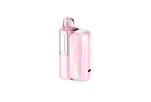 Geek Bar Mate 60K disposable vape kit with sleek design and colorful branding, ready for vaping enjoyment.