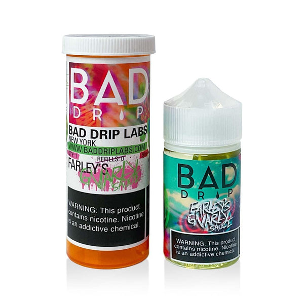 Bad Drips Farley's Gnarly Sauce eliquid bottle