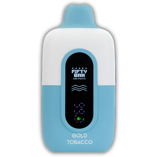 Fifty Bar NIXODINE disposable vape with 20,000 puffs, sleek design, compact electronic cigarette for on-the-go vaping.
