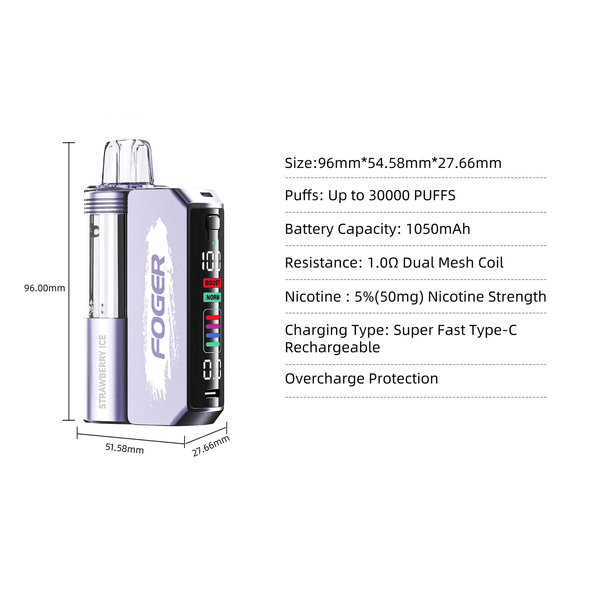 Foger Switch Pro Kit - 30K Puff Pod Based Disposable