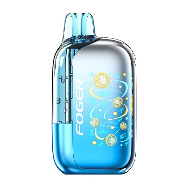 Foger Bit 35K disposable vape device with sleek design and mouthpiece, compact and portable for on-the-go vaping.