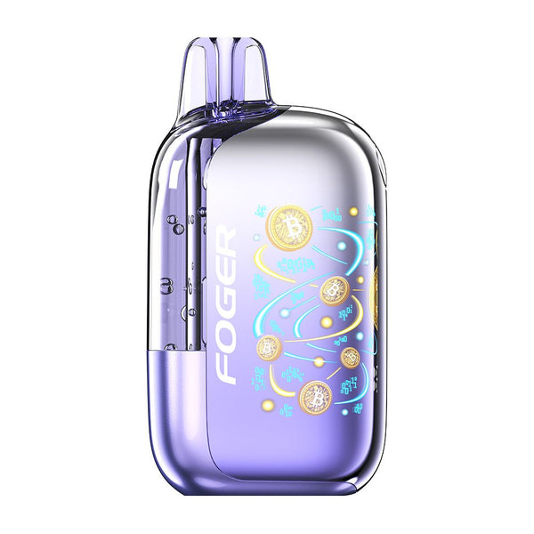 Foger Bit 35K disposable vape device with sleek design, showing the compact, cylindrical shape and branding on the exterior.