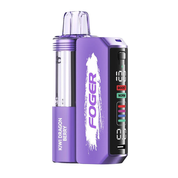 Foger Switch Pro Kit - 30K Puff Pod Based Disposable vape flavors Kiwi Dragon Berry