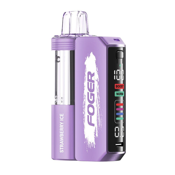 Foger Switch Pro Kit - 30K Puff Pod Based Disposable vape flavors Strawberry ice