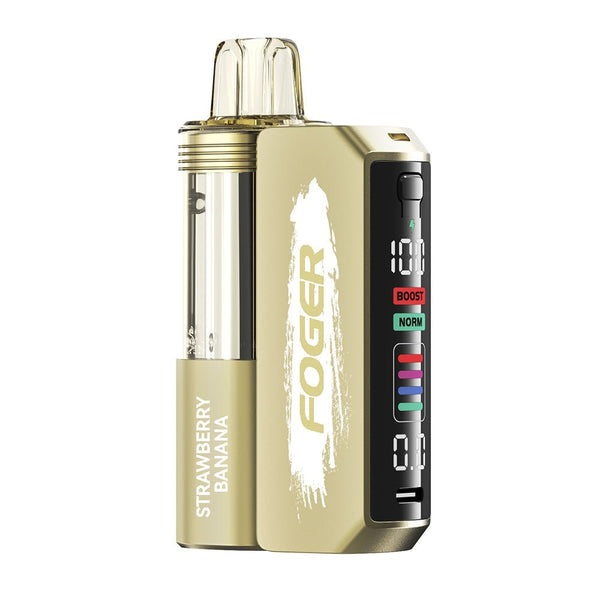 Foger Switch Pro Kit - 30K Puff Pod Based Disposable vape flavors Strawberry Banana