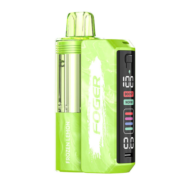 Foger Switch Pro Kit - 30K Puff Pod Based Disposable vape flavors Frozen Lemon