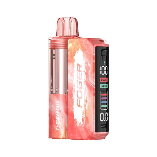 Foger Switch Pro Kit - 30K Puff Pod Based Disposable vape flavors Cherry Bomb