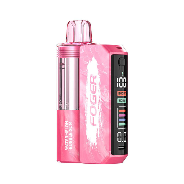 Foger Switch Pro Kit - 30K Puff Pod Based Disposable vape flavors Watermelon Bubblegum