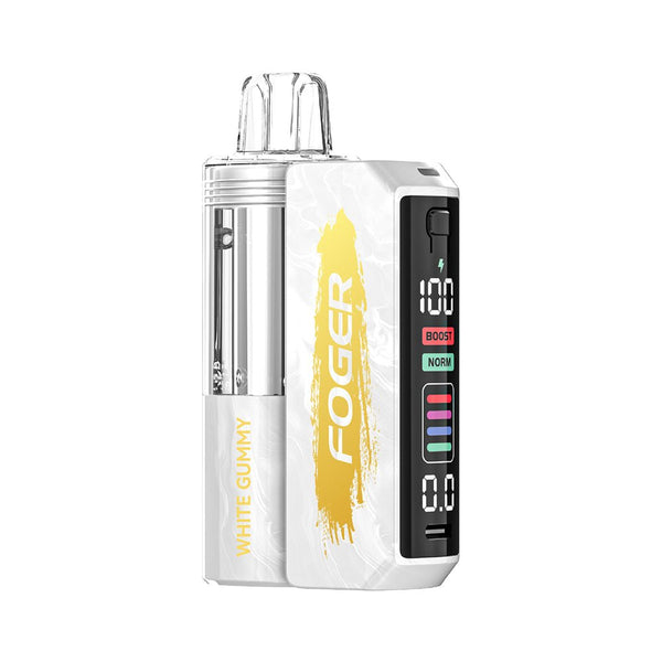 Foger Switch Pro Kit - 30K Puff Pod Based Disposable vape flavors White Gummy