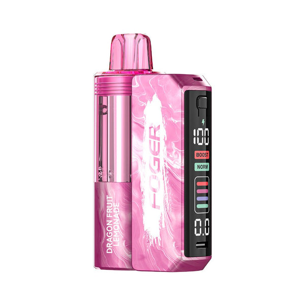 Foger Switch Pro Kit - 30K Puff Pod Based Disposable vape flavors Dragon Fruit Lemonade