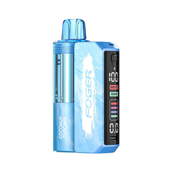 Foger Switch Pro Kit - 30K Puff Pod Based Disposable vape flavors Coconut Cupake