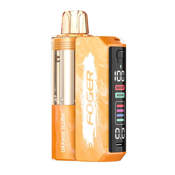 Foger Switch Pro Kit - 30K Puff Pod Based Disposable vape flavors Orange Slush