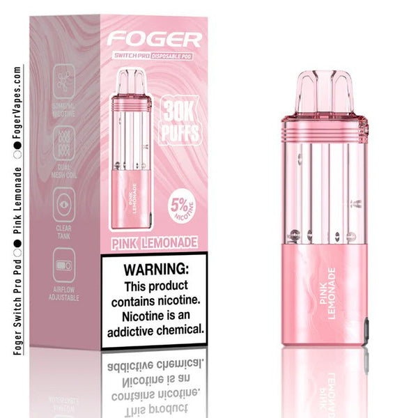 Foger Switch Pro 30K Replacement Pods - Big D Vapor