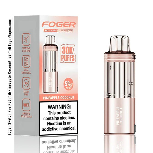 Foger Switch Pro 30K Replacement Pods - Big D Vapor