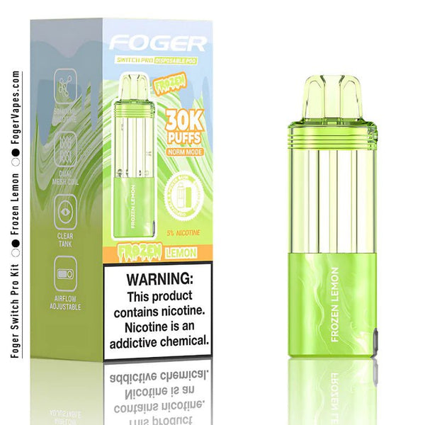 Foger Switch Pro 30K Replacement Pods - Big D Vapor