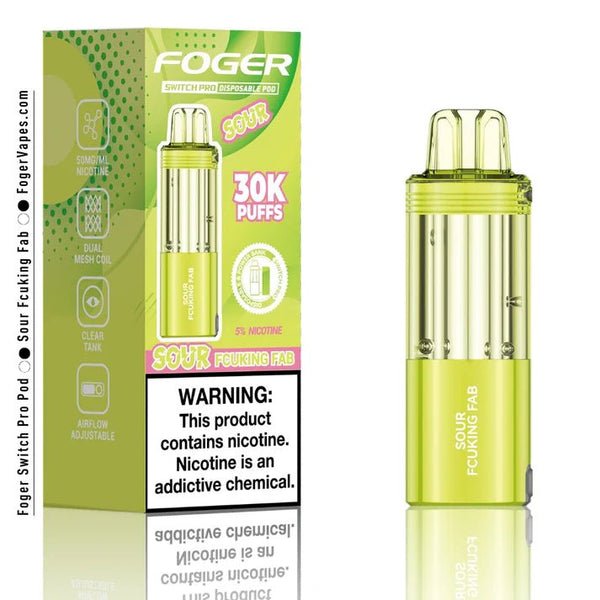 Foger Switch Pro 30K Replacement Pods - Big D Vapor