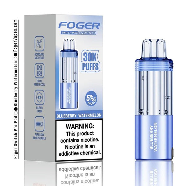 Foger Switch Pro 30K Replacement Pods - Big D Vapor