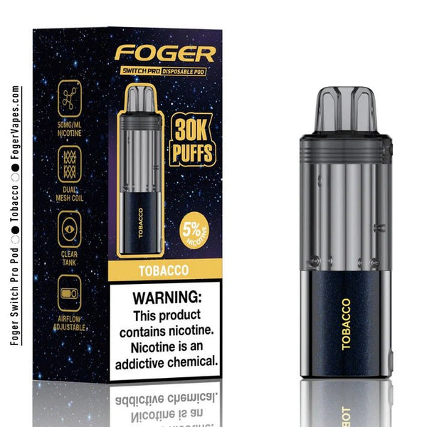 Foger Switch Pro 30K Replacement Pods - Big D Vapor
