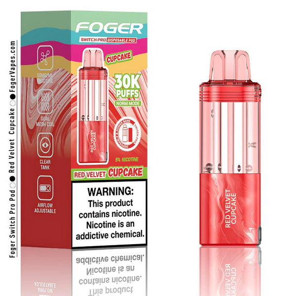 Foger Switch Pro 30K Replacement Pods - Big D Vapor