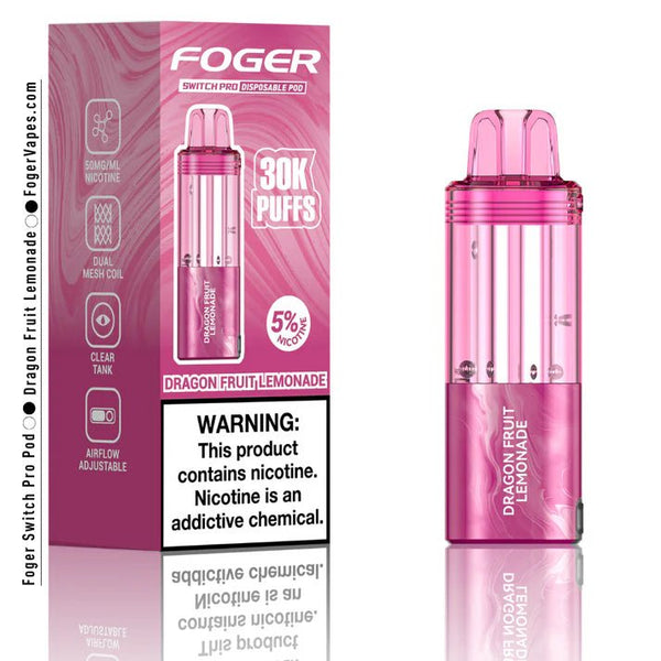 Foger Switch Pro 30K Replacement Pods - Big D Vapor