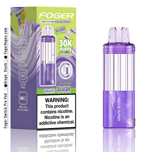 Foger Switch Pro 30K Replacement Pods - Big D Vapor