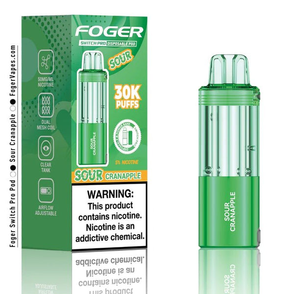 Foger Switch Pro 30K Replacement Pods - Big D Vapor