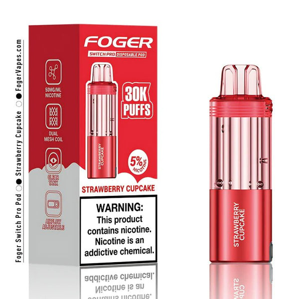 Foger Switch Pro 30K Replacement Pods - Big D Vapor