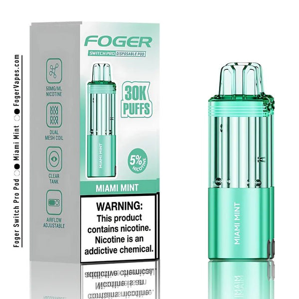 Foger Switch Pro 30K Replacement Pods - Big D Vapor