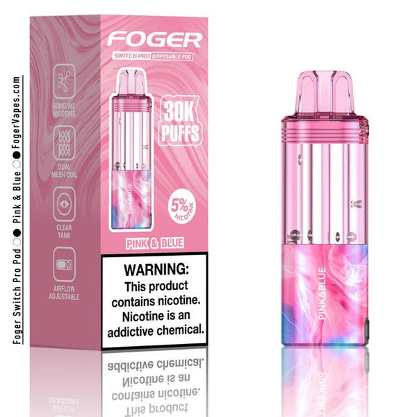 Foger Switch Pro 30K Replacement Pods - Big D Vapor