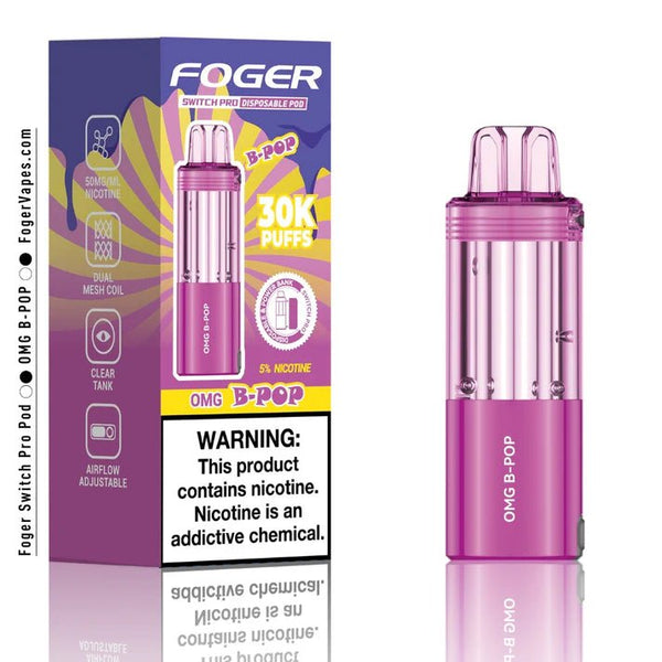 Foger Switch Pro 30K Replacement Pods - Big D Vapor