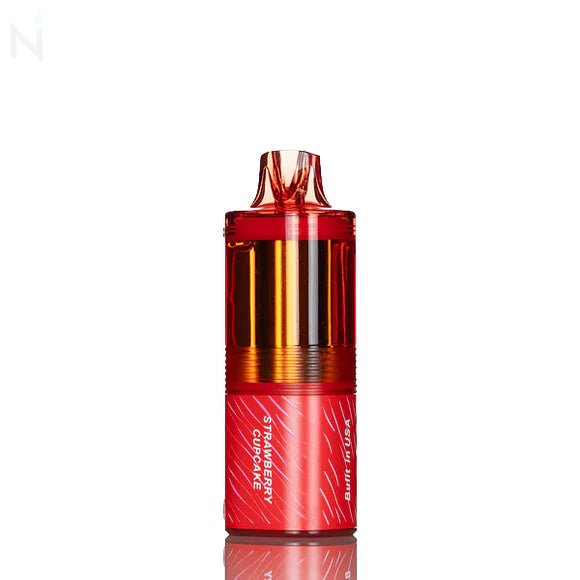 Fogest XP 40K disposable vape device with sleek design and mouthpiece, featuring black and silver color.