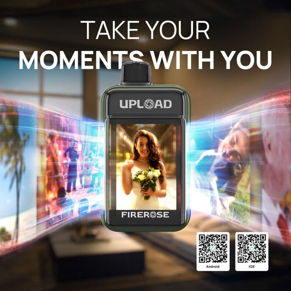 FireRose UPLOAD Vape Kit with Replaceable Color Screen