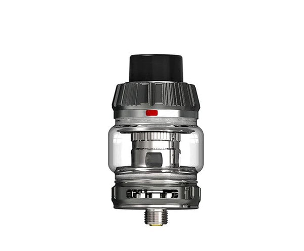 FreeMax Fireluke 4 Sub-Ohm Tank vape part with glass chamber, adjustable airflow, and sleek black finish.