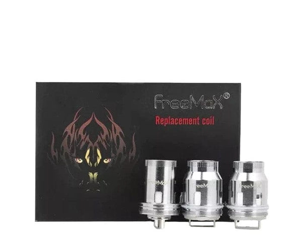 FreeMax FireLuke Mesh replacement coils for vape, showing a pack of mesh coils designed for enhanced flavor and vapor production.